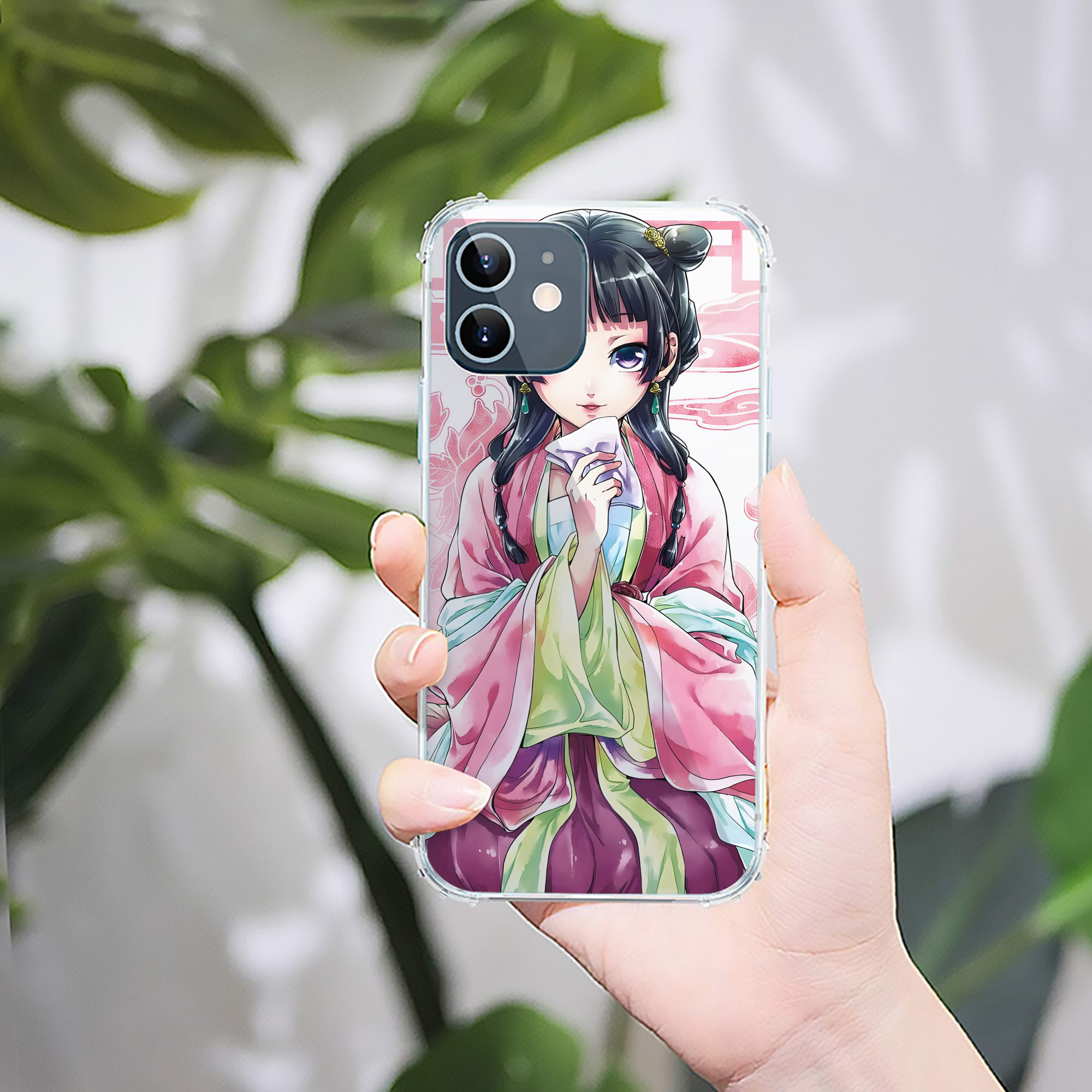 （画像用） 薬屋のひとりごと The Apothecary Diaries 【iPhone 12シリーズ対応】透明スマホケース（クリアソフトケース）